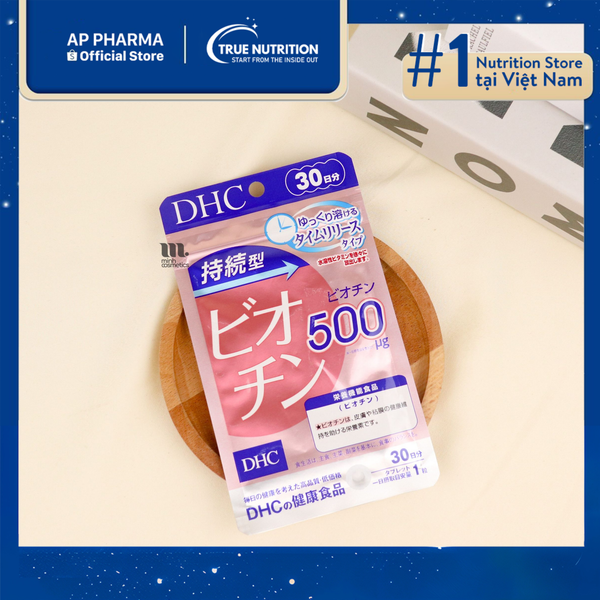 DHC Sustained Release Biotin: Giải Pháp Tự Nhiên Cho Tóc Và Móng