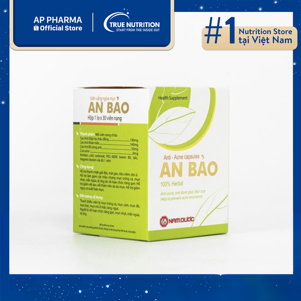 Viên Uống Ngừa Mụn An Bảo Nam Dược: Giải Pháp Toàn Diện Cho Làn Da Sáng Khỏe