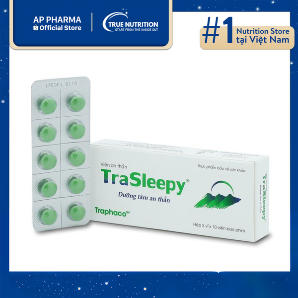 TraSleepy của Traphaco: Hỗ Trợ Giấc Ngủ Tự Nhiên Hiệu Quả