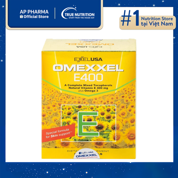 Viên Nang Mềm Omexxel E400