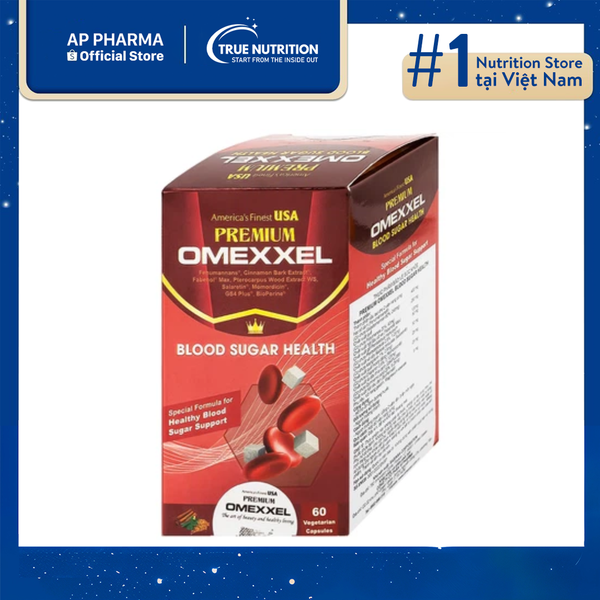 Viên uống Premium Omexxel Blood Sugar Health