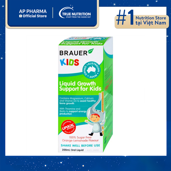 Brauer Kids Liquid Growth Support For Kids