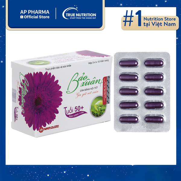 Bảo Xuân Tuổi 50+ Nam Dược: Cân Bằng Nội Tiết, Duy Trì Sức Khỏe