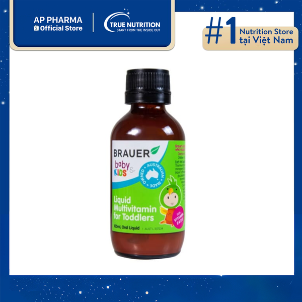 Siro Brauer Kids Liquid Multivitamin With Iron