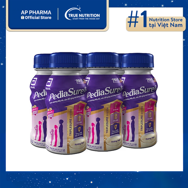 Sữa PediaSure Abbott Hương Vani Chai 237ml