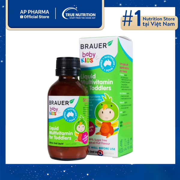 Siro Brauer Baby & Kids Liquid Multivitamin For Toddlers