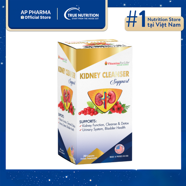 Viên Uống Kidney Cleanser Support: Bí Quyết Làm Sạch Thận An Toàn Và Hiệu Quả
