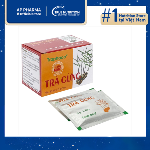 Trà Gừng Traphaco: Thức Uống Tự Nhiên Để Cải Thiện Tiêu Hóa và Khỏe Mạnh