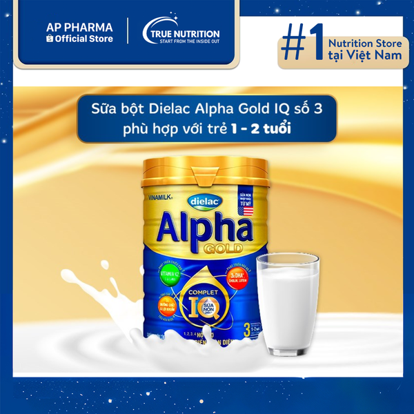 Sữa Dielac Alpha Gold 3 HT: Bí Quyết Tăng Cường Sức Khỏe Trẻ Nhỏ