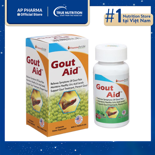 Viên Uống Gout Aid Vitamins For Life: Hỗ Trợ Điều Trị Gout Toàn Diện