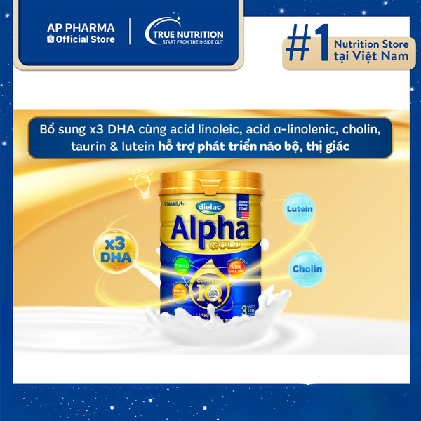 Sữa Dielac Alpha Gold 3 HT: Bí Quyết Tăng Cường Sức Khỏe Trẻ Nhỏ