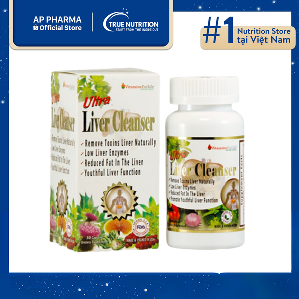 Viên uống Ultra Liver Cleanser Vitamins For Life