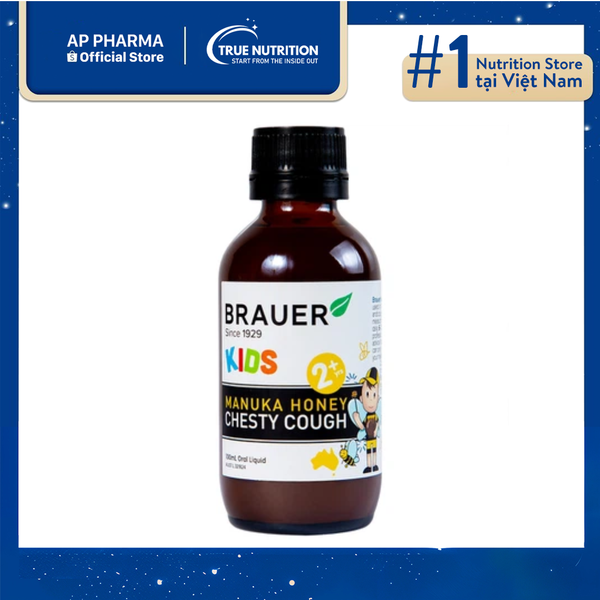 Siro Brauer Kids Manuka Honey Chesty Cough