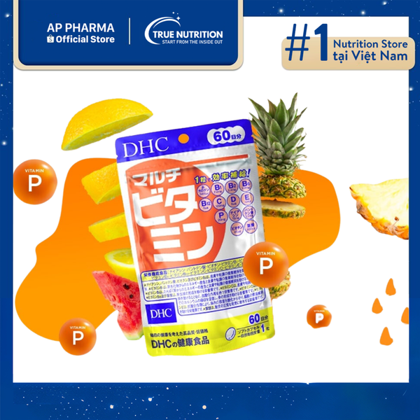 DHC Multi Vitamins - Giải pháp tăng cường đề kháng toàn diện