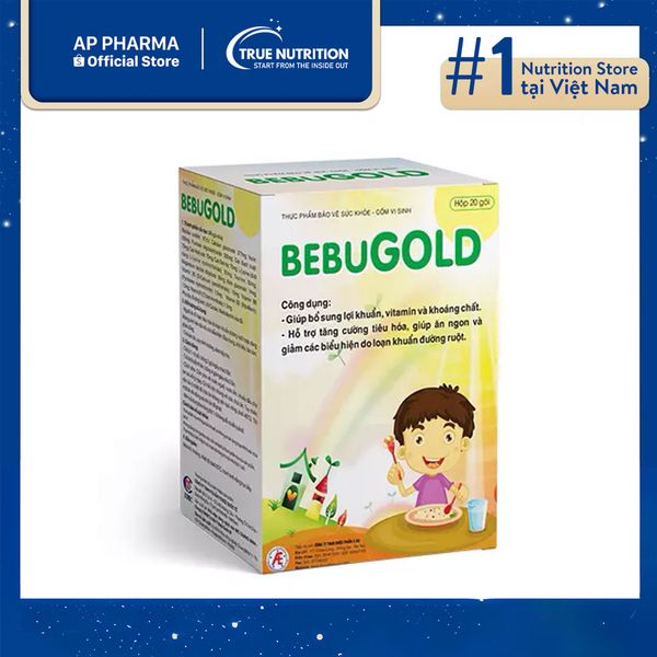 BebuGold - Cốm Vi Sinh Bổ Sung Lợi Khuẩn, Vitamin và Khoáng Chất Cho Mọi Lứa Tuổi