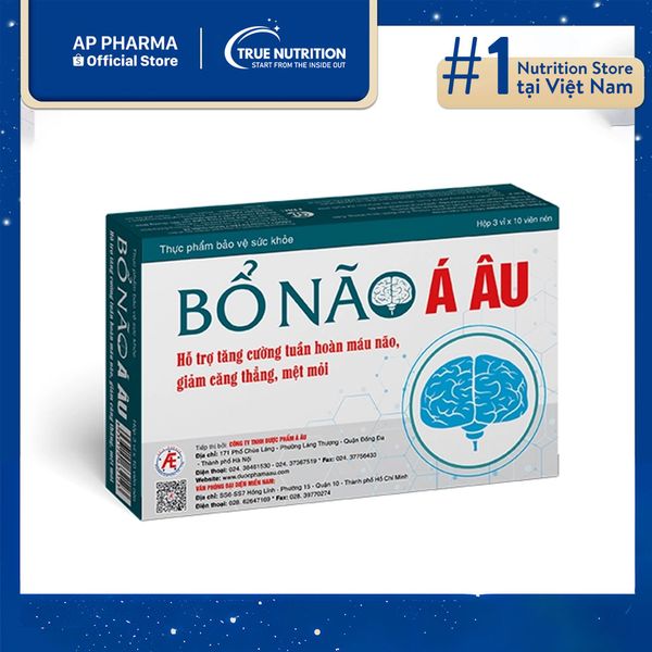 Bổ Não Á Âu: Giải Pháp Toàn Diện Cho Sức Khỏe Não Bộ