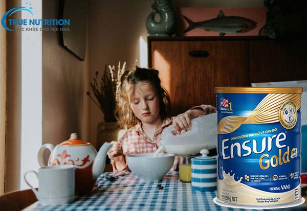 Trẻ em có thể uống sữa Ensure Gold không