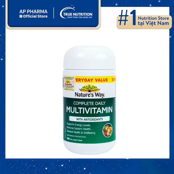 Nature’s Way Complete Daily Multivitamin 100 viên