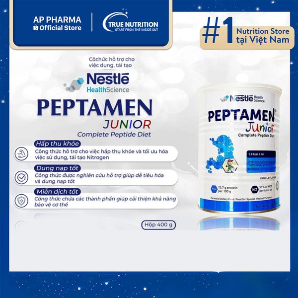 Peptamen Junior Nestlé: Công Thức Từ Thụy Sỹ - Giải Pháp Cho Sự Phát Triển Toàn Diện Của Trẻ