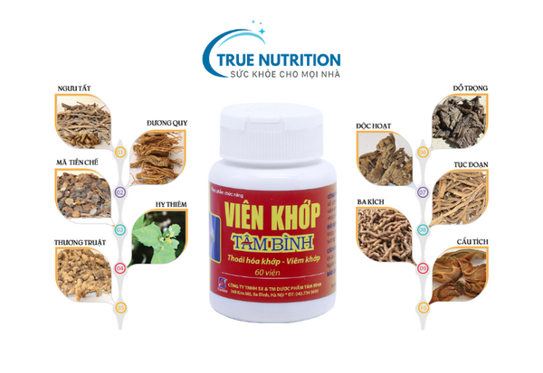 Thành phần Viên Khớp Tâm Bình