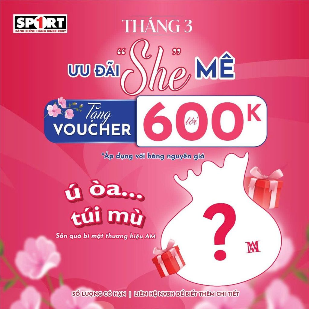 Mua sắm thả ga – Nhận ngay voucher siêu hấp dẫn cùng túi mù bí ẩn với nhiều phần quà thú vị!