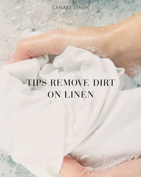 HOW TO GET STAINS OUT OF LINEN