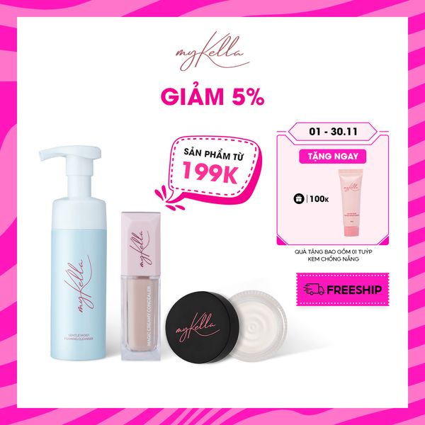 mua sản phẩm từ 199K ưu đãi tặng quà đến 235K