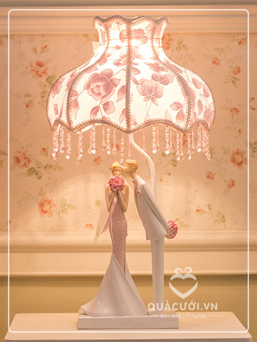 đèn ngủ đèn bàn trang trí phong cách cổ điển - quà tặng cưới đẹp
