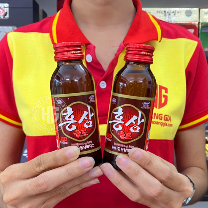 Nước Nhân Sâm Hộp 10 Chai - Mua 10 tặng 1 Sâm yến hoàng gia