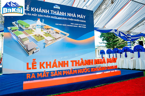 LỄ KHÁNH THÀNH NHÀ MÁY NƯỚC KHOÁNG DAKAI TẠI BÌNH THUẬN