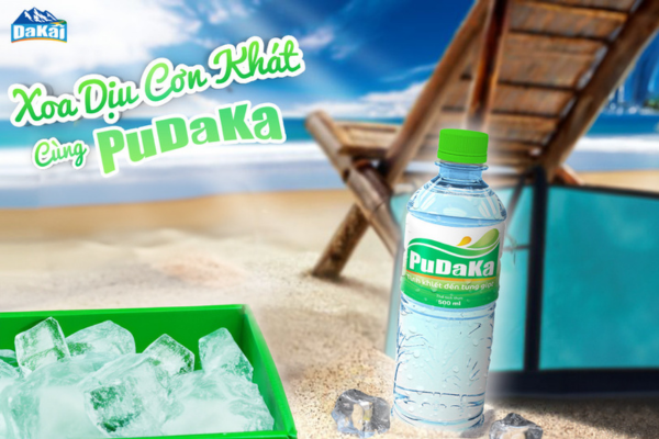 Xoa dịu cơn khát cùng nước tinh khiết Pudaka