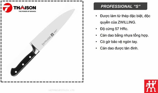 Giới thiệu các sản phẩm dao Zwilling J.A Henckels