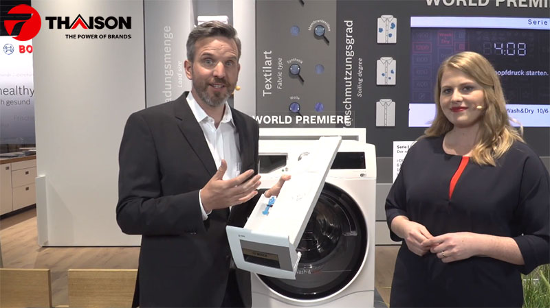 Tại sao nên dùng máy giặt Bosch công nghệ I-DOS?