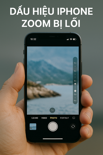 Dấu Hiệu iPhone Zoom Bị Lỗi
