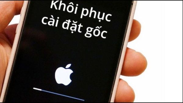 Factory reset iPhone