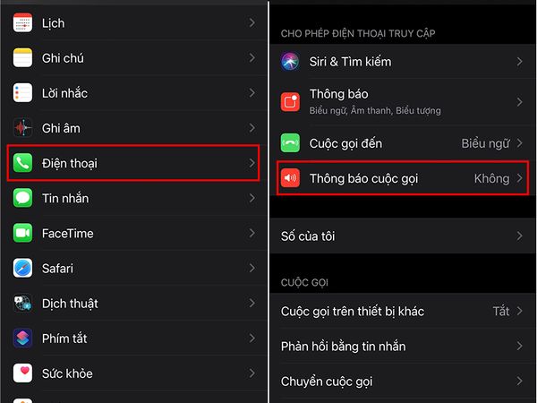 Hướng dẫn cách bật, tắt đọc tên và số điện thoại người gọi đến trên iPhone đơn giản