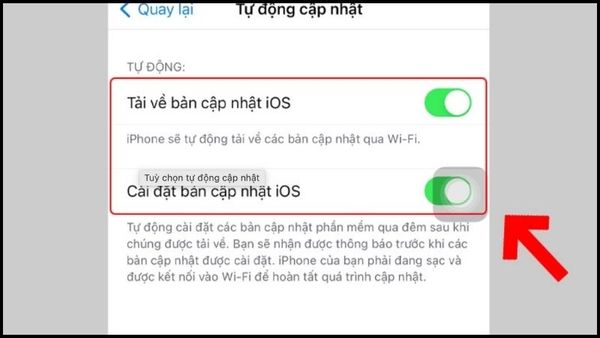 Kiểm Tra Bản Cập Nhật iOS