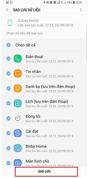 Hướng dẫn 3 cách sao lưu và 2 cách khôi phục dữ liệu trên điện thoại Samsung cực nhanh