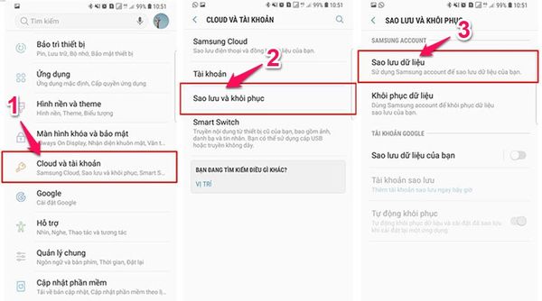 Hướng dẫn 3 cách sao lưu và 2 cách khôi phục dữ liệu trên điện thoại Samsung cực nhanh
