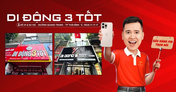 Mừng Đại Lễ 30/4 – 1/5: Mua Táo Cực Chất – Nhận Ngay Combo 5 Món “Xịn Sò” tại Di Động 3 Tốt!