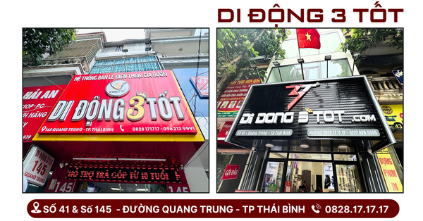 Cửa hàng sửa chữa điện thoại tại Thái Bình