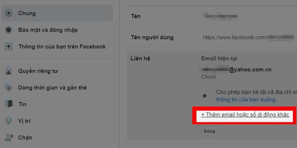 Hướng dẫn cách thêm, thay đổi và xóa email tài khoản Facebook cá nhân – phù hợp cho người dùng tại Thái Bình sử dụng iPhone cũ