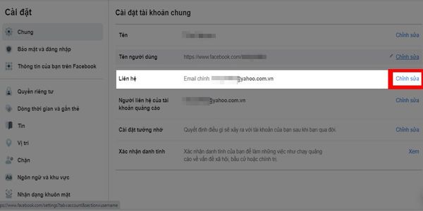 Hướng dẫn cách thêm, thay đổi và xóa email tài khoản Facebook cá nhân – phù hợp cho người dùng tại Thái Bình sử dụng iPhone cũ