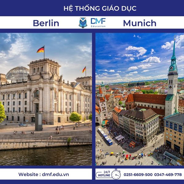 thành phố Berlin và Munich