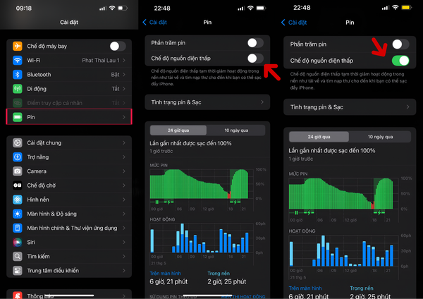 cách tiết kiệm pin ipad