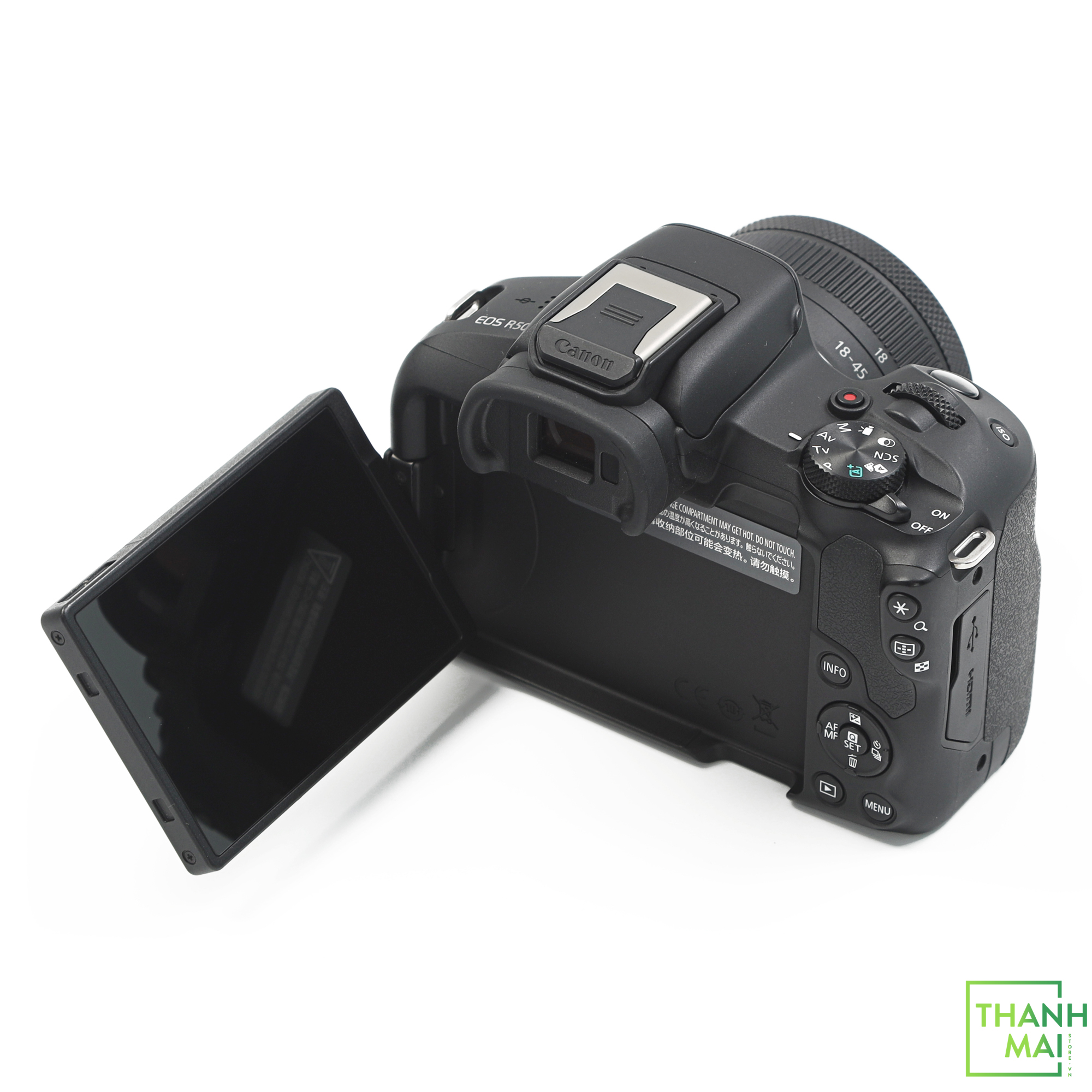 Máy ảnh Canon EOS R50 kít Canon RF-S 18-45mm f/4.5-6.3 IS STM