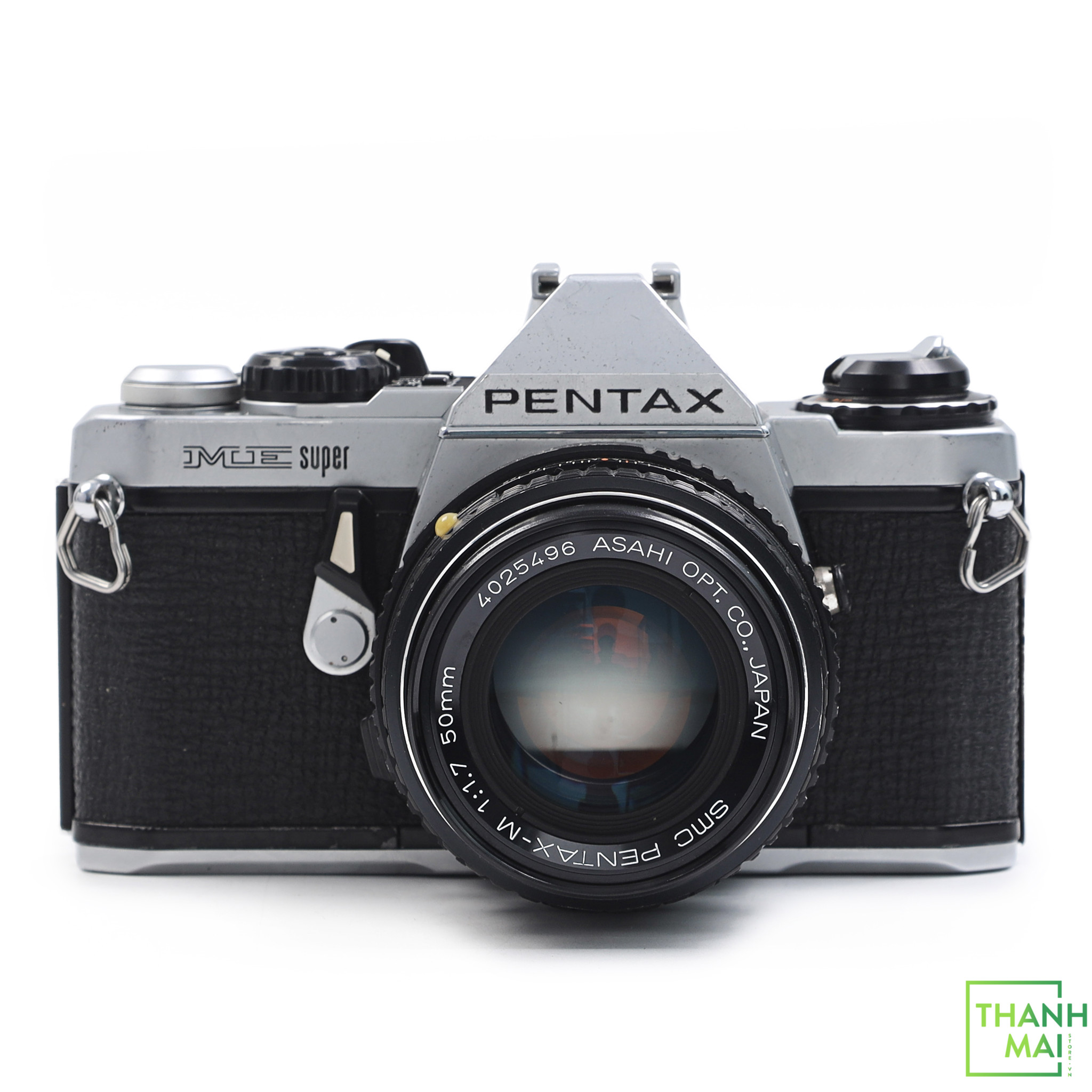 Máy ảnh Film Pentax ME Super kèm Ống Kính SMC Pentax-M 50mm f1.7