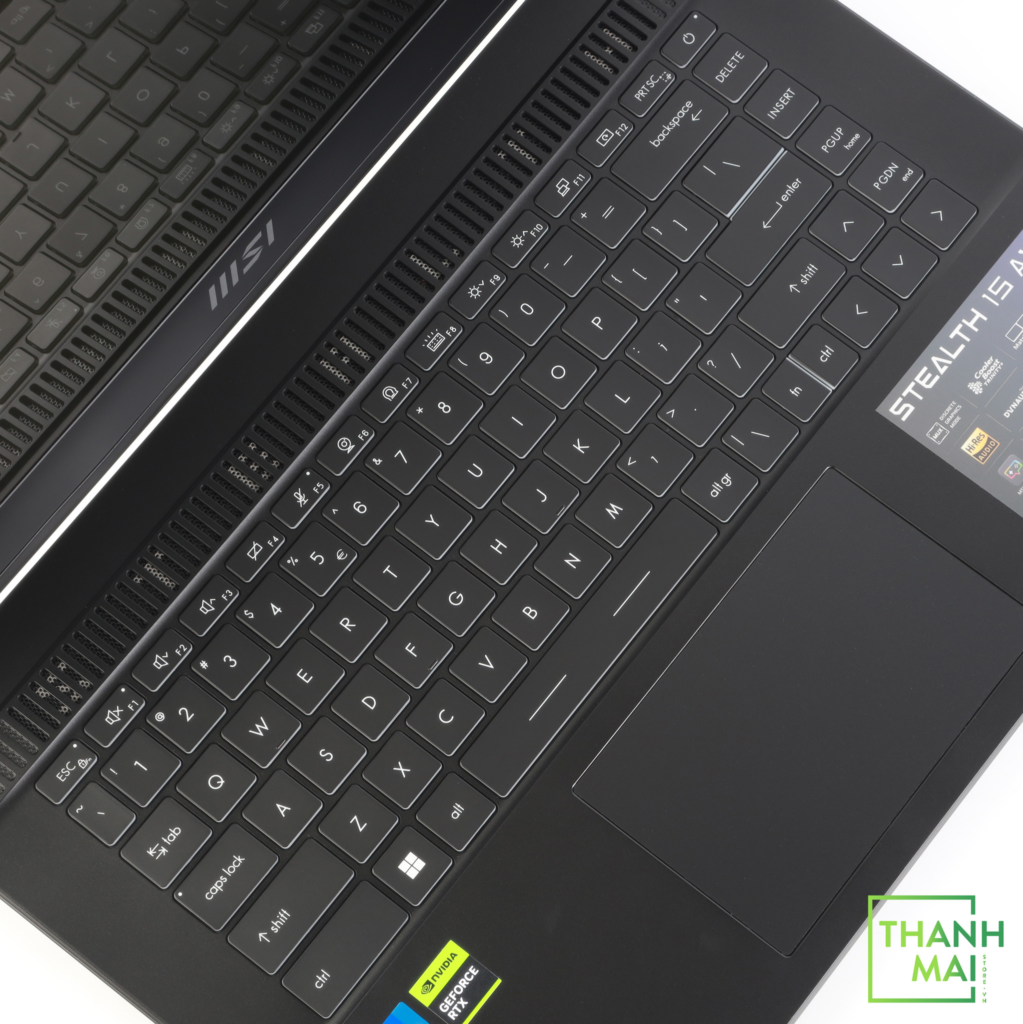 Laptop Gaming MSI Stealth 15 A13VF-069VN | I7-13620H | Ram 16GB DDR5 | SSD 1TB | RTX 4060 8GB | 15.6 Inch OLED 240Hz QHD