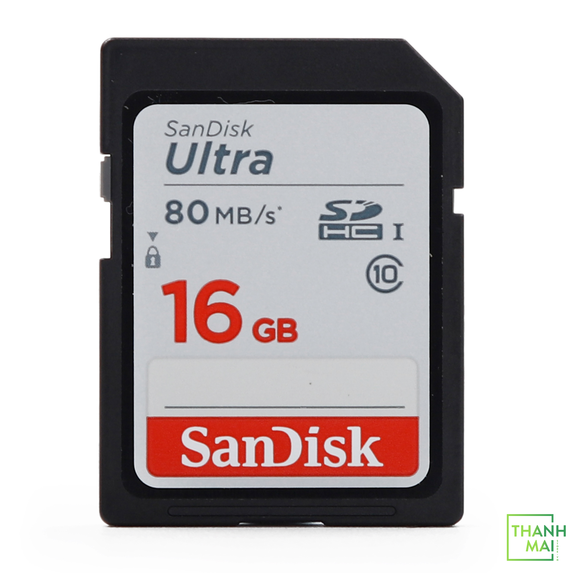 Thẻ nhớ SDHC SanDisk Ultra 533x 16GB 80MB/s | SDSDUNC-016G-GN6IN