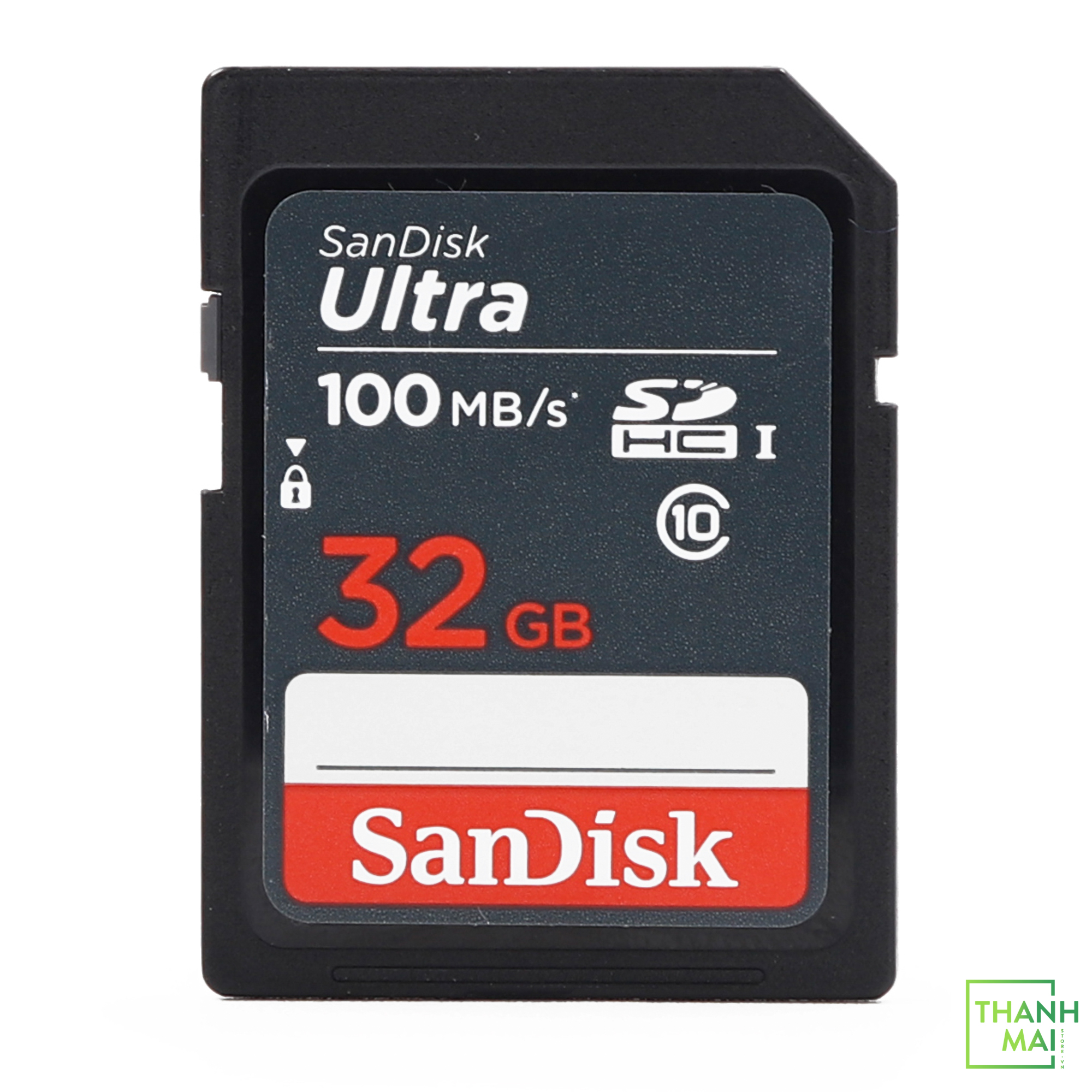 Thẻ nhớ SD Sandisk Ultra SDHC UHS-1 Class 10 32GB 100Mb/s | SDSDUNR-032G-GN3IN